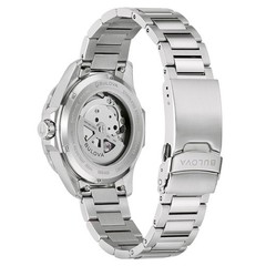 Bulova Marine Star Auto Watch Blue Dial 20ATM Waterproof From Japan