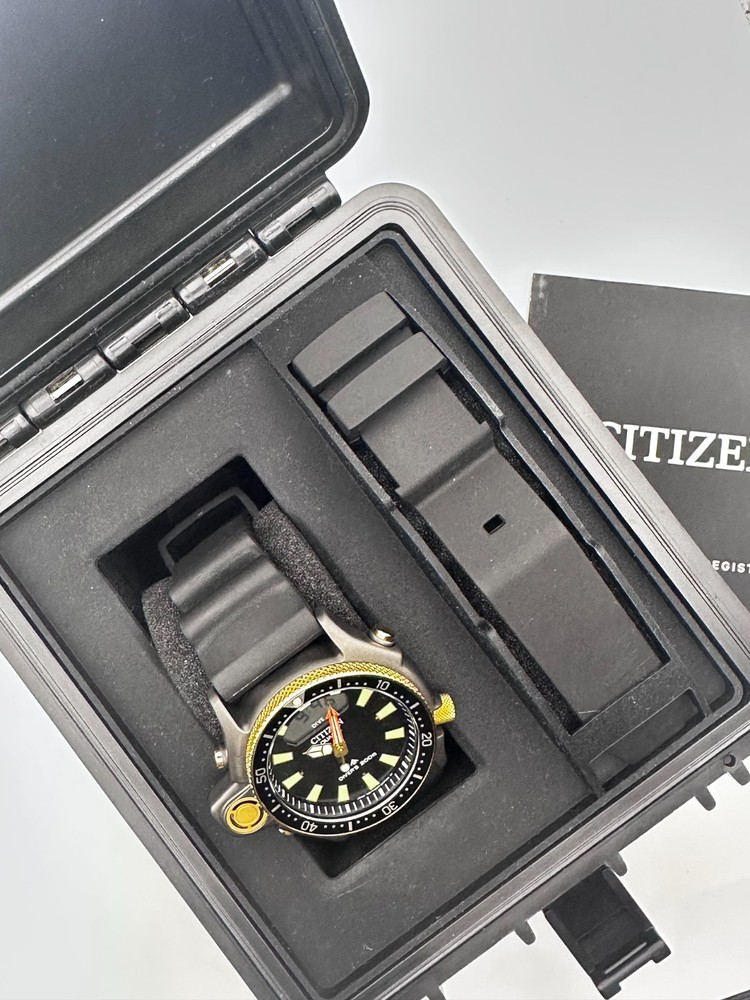 CITIZEN AQUALAND JP2008-06E 40th Anniversary Limited Edition FULL SET