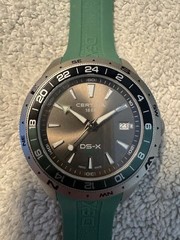 Certina DS-X GMT 41.2mm Grey Dial Men’s Watch C0474521108100