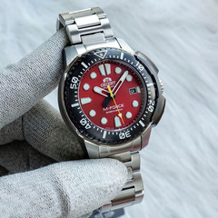 Orient Automatic Diver Sapphire Red Dial M-Force Watch RA-AC0L02R00B