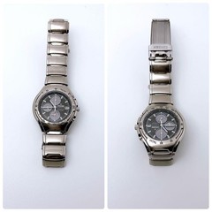 CITIZEN B510-H19934 Eco-Drive Duo B510 Chronograph Titanium Watch From Japan