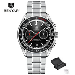 BENYAR Moon Chronograph Quartz Men’s Watch Waterproof Luminous Military