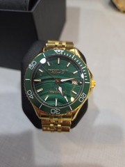 TRUMP President Trump 45-47 Men’s Automatic, Date , 200m, Gold , Green Malachite