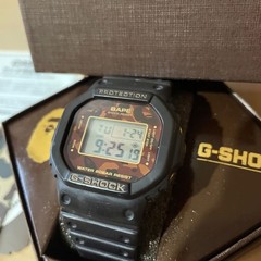 Casio G-Shock DW-5600VT A Bathing Ape BAPE Camo 2000 Limited Edition Watch Box
