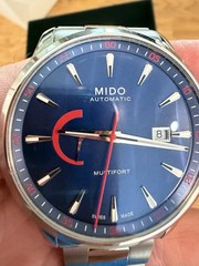 MIDO Multifort Automatic Blue Dial Ref. M038.424.11.041.00 Full Kit 42mm Watch