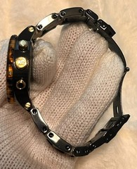Nixon 42-20 Chrono Black Tortoise Quartz Watch 200M Japan Movement