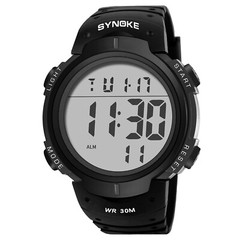 Men’s Digital Sport Watch LED Large Screen Easy Read Military Wristwatch Gift