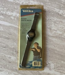 Tonka Hi Tech Digital Watch Vintage 1980s 80s Kids 1989 New Sealed