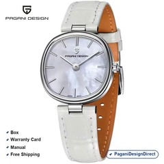 Pagani Design PD-1825 White Leather Quartz Women’s Watch