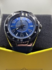 TechnoMarine Lusso Mare Men’s Watch – 44mm, Dark Blue, Grey TM-225024
