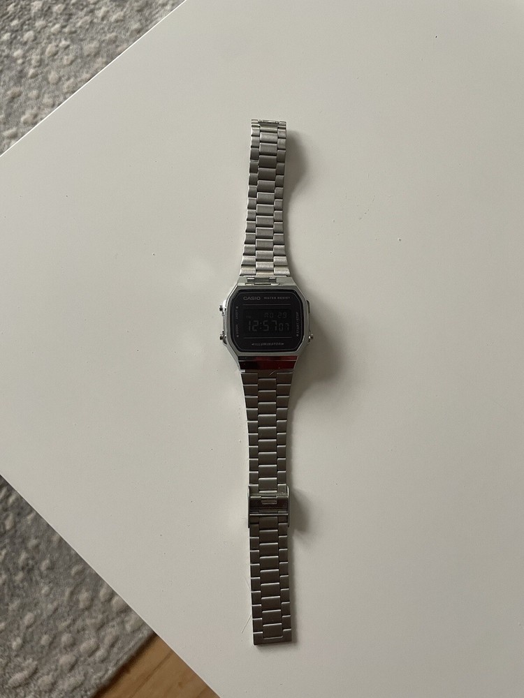 Casio Classic A158WA-1DF Wrist Watch for Men – Silver