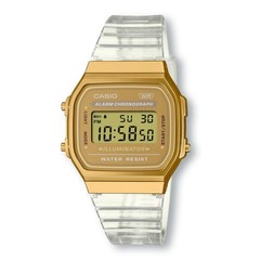 CASIO A168XESG-9A Translucent Resin Digital Quartz Casual Unisex’s Watch