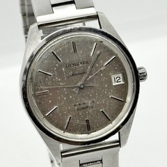 LONGINES Longines Admiral 5 Star 17 Silver AT Men’s Watch Working