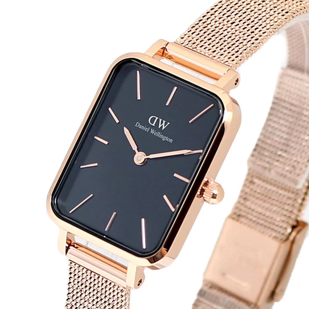 Daniel Wellington watch QUADRO PRESSED MELROSE DW00100432 Quadro Pressed