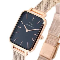 Daniel Wellington watch QUADRO PRESSED MELROSE DW00100432 Quadro Pressed