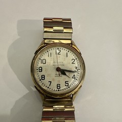 Vintage Bulova Accutron Railroad Approved N4 10k Gold Filled Bezel