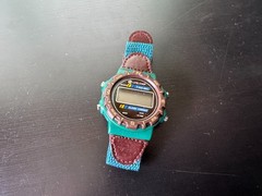 Lifelong Digital Wristwatch with a Buckle Band Used Sold as is Good Condition