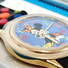 Vintage Fossil Minnie Mouse Disney Watch DM12512 Analogue Mostly Movies