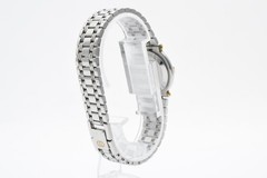 GUCCI 9000L Quartz Women’s Watch Gold Dial Two Tone Stainless Bracelet 25mm