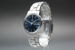 1972 Near MINT OMEGA Geneve 35mm 166.0117 Automatic Navy Dial Men’s Vintage