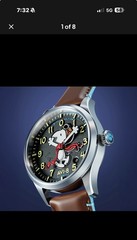 AVI-8 FLYBOY Engineer Automatic Peanuts Snoopy Flying Ace Limited Edition 41 mm