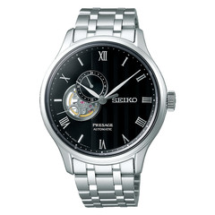 Seiko Presage Japanese Garden 41.8 MM Automatic Black Dial Watch SSA377J1