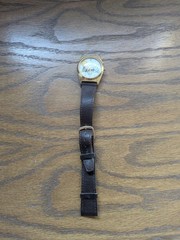1994 Armitron Peanuts Snoopy & Schroeder Musical Wristwatch Ode to Joy READ