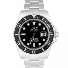 NEW UNWORN PAPERS Rolex Submariner 41mm Date Black Ceramic Watch 126610 LN BOX