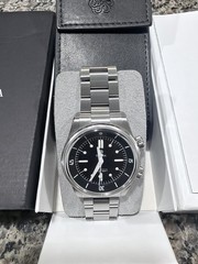 Traska Seafarer 38.5 mm Black Dial Automatic 150m Steel Bracelet Box Papers V3