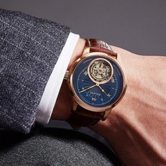 AILANG Sapphire Crystal Hollow Out Waterproof Tourbillon Manual Mechanical Watch
