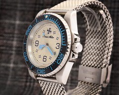 Diver Watch Automatic Seiko Mod Watch Ceramic Bezel Custom Watch Personalized