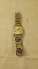 Vintage Acqua Quartz Analog Watch Water-Resistant – Untested Needs Battery