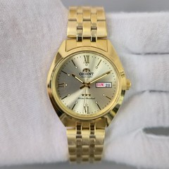 Orient TriStar Rare RA-AB0E13G1BD Automatic Gold Tone Champagne Dial Mens Watch