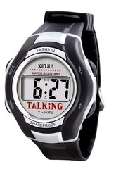 English Talking Watch Digital Voice Sports Watch with Alarm