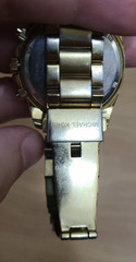 Michael Kors MK5466 Unisex Gold Stainless Steel Analog Dial Quartz Watch PB10