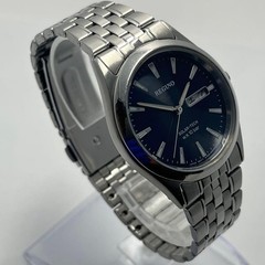 Citizen Regno Solar-Tech E101 Quartz Mens Navy Dial Watch Japan