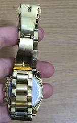 Michael Kors MK5466 Unisex Gold Stainless Steel Analog Dial Quartz Watch PB10