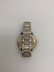 SEIKO Solar Watch Analog BLK SLV DW 9900WC LT