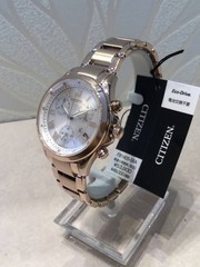 New CITIZEN XC Cross Sea Solar Watch FB1405 58A Ladies Sakura Pink