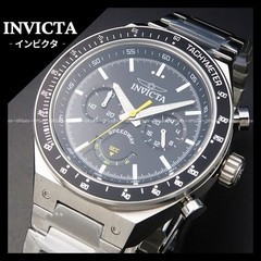 Invicta Speedway Chronograph Black Watch from Japan