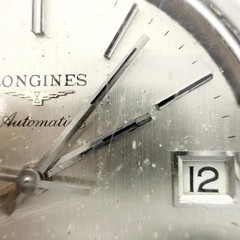 LONGINES Longines Admiral 5 Star 17 Silver AT Men’s Watch Working