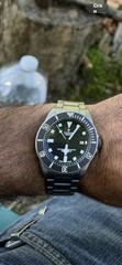 Tudor Pelagos 25500TN 42mm Black Dial 500m Auto Date Diver Watch w/ Box & Papers