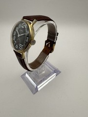 1950’s Rare Vintage Endura Swiss Watch 35mm Military Dial Mechanical Cal 8800 W