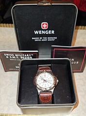 Vtg Wenger SMT Design watch “Music City Bowl” Wvu Vs Ole Miss.