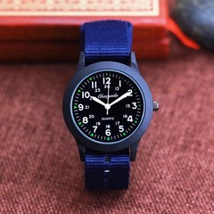 Boys Kids Analog Quartz Wristwatch Stainless Steel Fashion Watch Gift