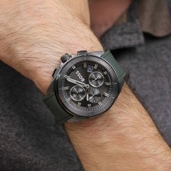 Hugo Boss Volane 1513952 44mm Stainless Steel Chronograph Watch