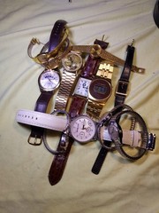 Lot of 12 VTG Mens Ladies Mechanical Quartz Watches Caravelle Kors Texas Liberty