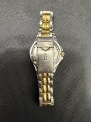 Bulova Marine Star 100m Quartz Two Tone Date Womens Watch