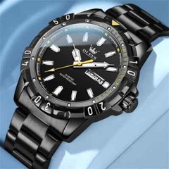 KC OLEVS LUXURY MEN’S WATCH WATERPROOF STAINLESS -ST