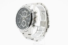 [N Mint] Seiko Chronograph 8T67-00C0 Black Dial Quartz 43mm Men’s Watch Japan